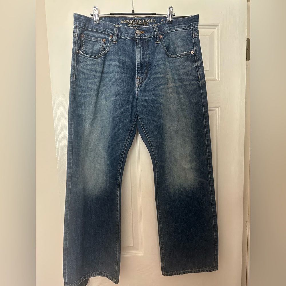 American Eagle Outfitters Classic Bootcut Fit Blue Jeans